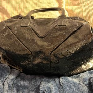 Vintage Black YSL Bag